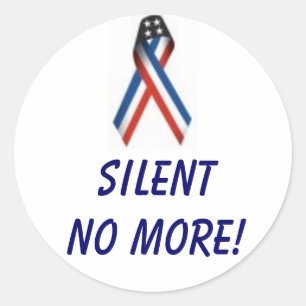 NIET MEER GEZIEN. RONDE STICKER