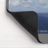 NIET MEER MET AMERIKA Mousepad Muismat (Hoek)