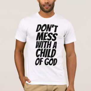NIET MEER MET EEN KIND VAN GOD T-SHIRTS