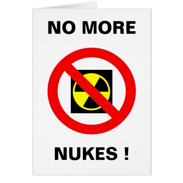 NIET MEER NUKES (Voorkant)