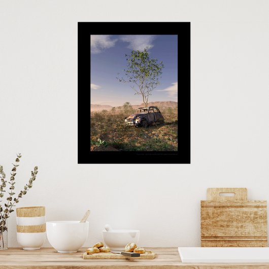 Niet meer te koop - Plus à verkoper Poster (Keuken)