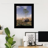 Niet meer te koop - Plus à verkoper Poster (Thuiskantoor)