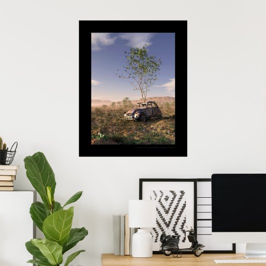 Niet meer te koop - Plus à verkoper Poster (Thuiskantoor)