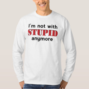 Niet met dom t-shirt