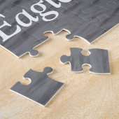 Niet met een adelaar knoeien legpuzzel (Zijkant)