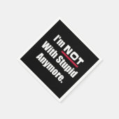 NIET met nog meer grappige scheiding Servet (Hoek)