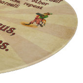 Niet mijn apen, niet mijn Circus Snijplank (Hoek)