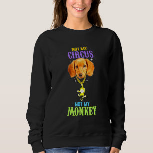 Niet mijn circus. Mijn aap Dog Ringmaster Trui