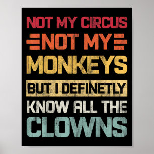 Niet mijn circus, mijn apen niet, maar ik ken alle poster