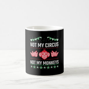 Niet mijn Circus niet mijn apen Koffiemok