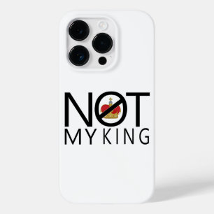 Niet mijn koning Case-Mate iPhone 14 pro hoesje