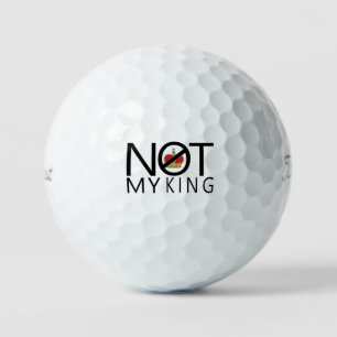 Niet mijn koning golfballen