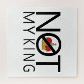 Niet mijn koning legpuzzel (Horizontaal)