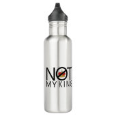 Niet mijn koning waterfles (Rechts)