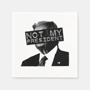 Niet mijn President Anti Trump Inaguration Liberal Servet