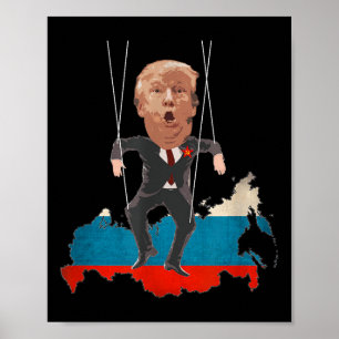 Niet mijn President - Donald Trump is een Russisch Poster