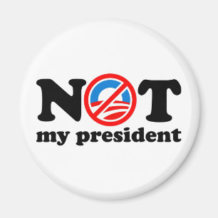 NIET MIJN PRESIDENT MAGNEET