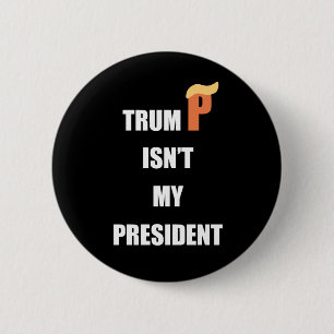 Niet mijn President Ronde Button 5,7 Cm