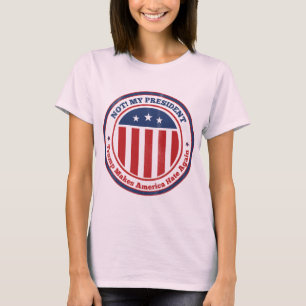 Niet mijn president t-shirt