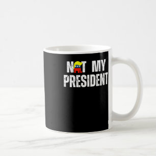 Niet mijn President Trump 2025 Koffiemok