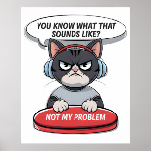 Niet mijn probleem poster