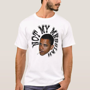 NIET MIJN T-SHIRT VAN MESSIAH-MANNEN
