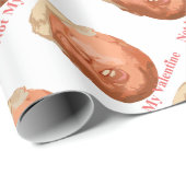 niet mijn valentijn cadeaupapier (Rol Hoek)