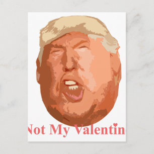niet mijn valentijn feestdagenkaart