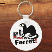 Niet minder met mijn fret sleutelhanger (Voorkant)