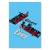 Niet-naleving wordt geëist kaart (Achterkant)