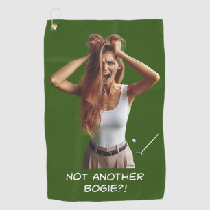 Niet nog een draaistel?! - Dames golfhanddoek