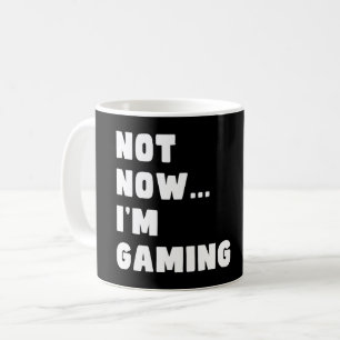 Niet Nu Ik Ben Gaming - Grappige Video Gamer Koffiemok