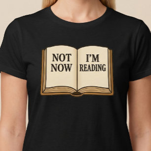 Niet Nu Ik Lees T-shirt