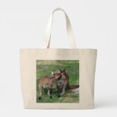 Niet nu Skippy Jumbo Canvas tas (Achterkant)