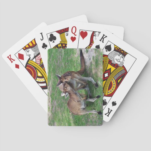 Niet nu Skippy Pokerkaarten (Achterkant)