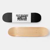 NIET-OFFICIËLE POLITIEKAART SKATEBOARD (Horizontaal)
