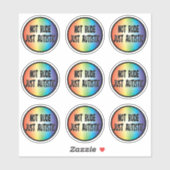 Niet onbeleefd gewoon autistisch - Sticker Pack (Vel)