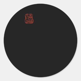 Niet onder de indruk Kikker Japanse Toad Door Mats Ronde Sticker