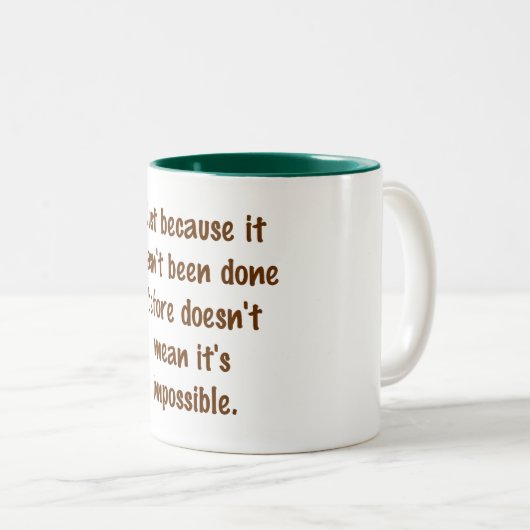 Niet onmogelijke Mok (Voorkant rechts)