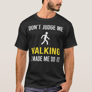 Niet oordelen over lopen t-shirt