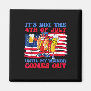 Niet op 4 juli tot mijn worstje heet is magneet