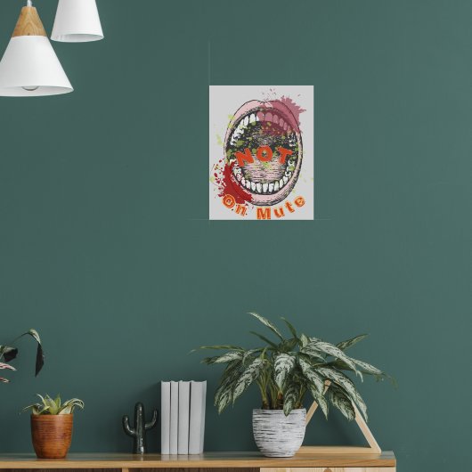 'Niet op het Poster van de Stomme' (Woonkamer 1)