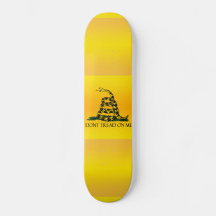 Niet op me aftekenen skateboard