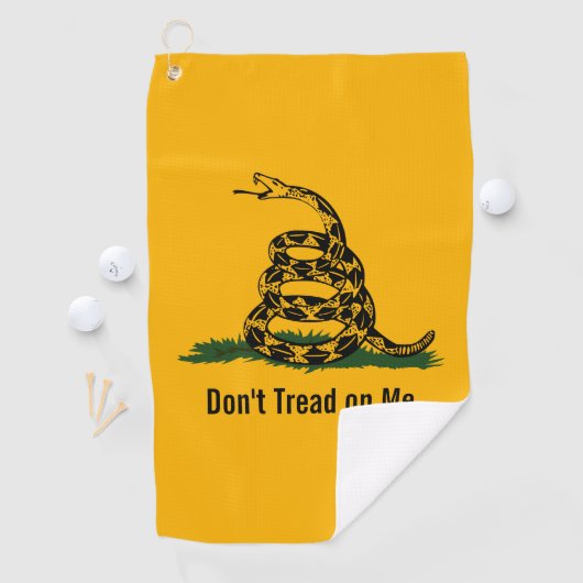 Niet op me laken golfhanddoek (Insitu)