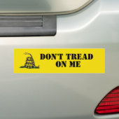 Niet op me lezen. bumpersticker (Op auto)