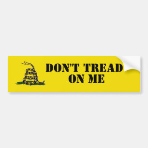 Niet op me lezen. bumpersticker