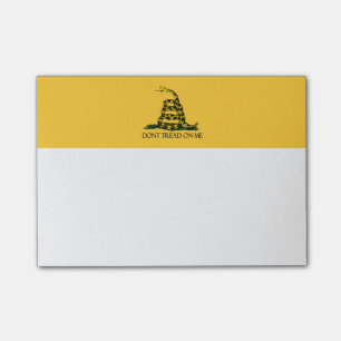 Niet op me lezen, Gadsden Flag Patriottische Gesch Post-it® Notes