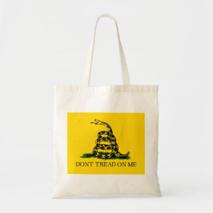 Niet op me tikken - Gadsden vlag Tote Bag