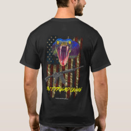 Niet op me tikken t-shirt