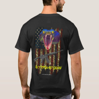 Niet op me tikken t-shirt
